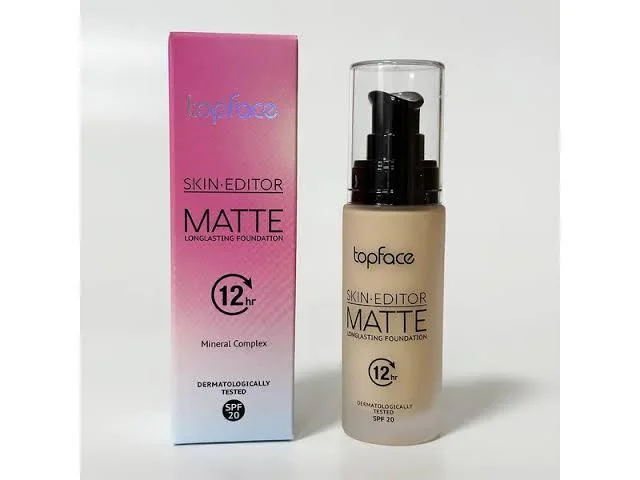 Topface Fond de teint Skin Editor Matte Longlasting Foundation 12H — 30 ml