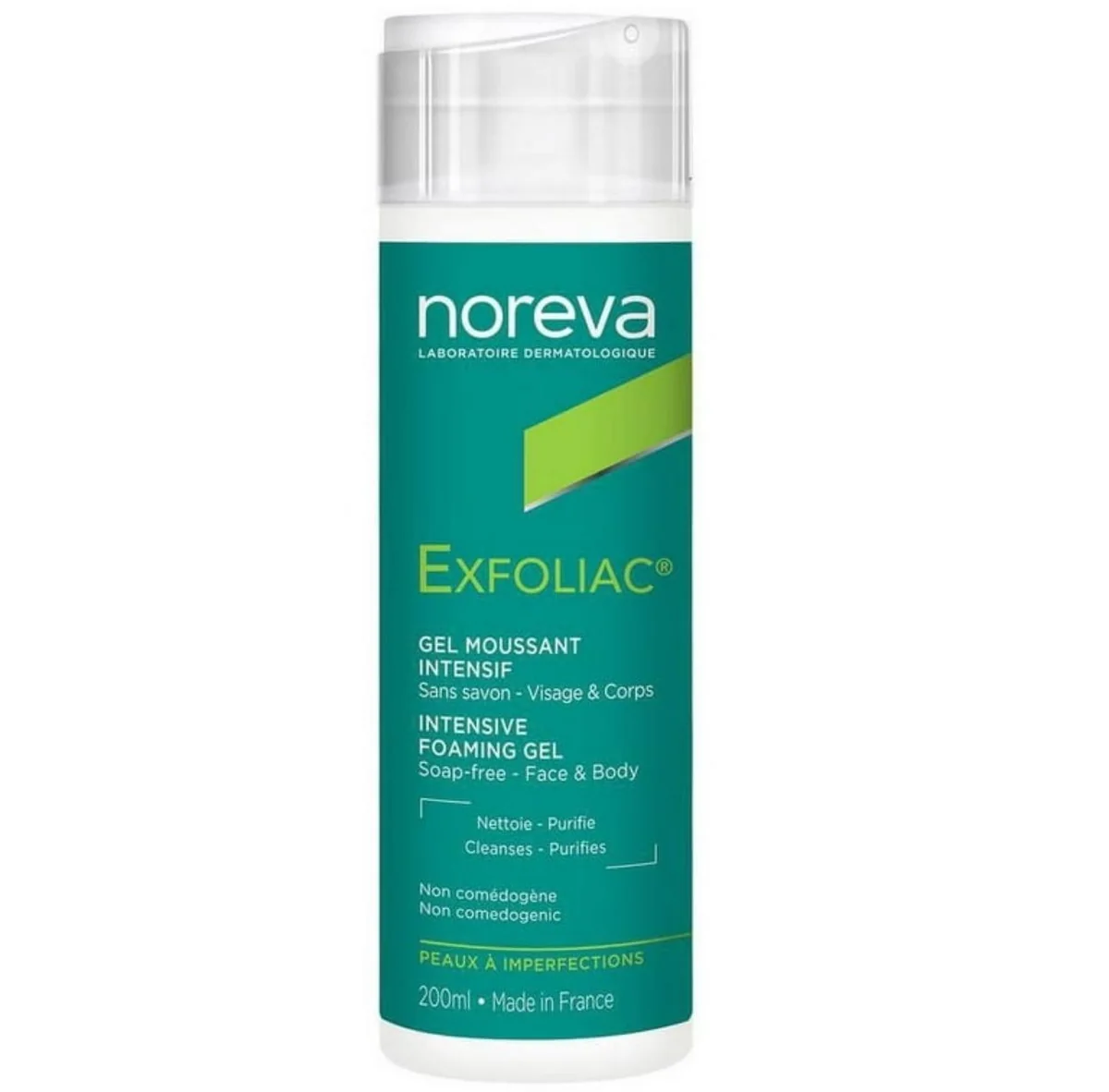 Exfoliac Gel Moussant Intensif Peax À Imperfections Sans Savon Visage & Corp