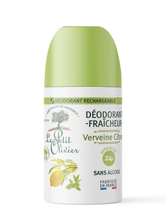 Le petit olivier Déodorant bille fraîcheur Verveine Citron