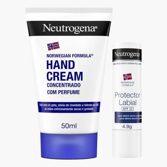 Neutrogena Formule Norvégienne Crème pour les mains Baume à lèvres-4.8g