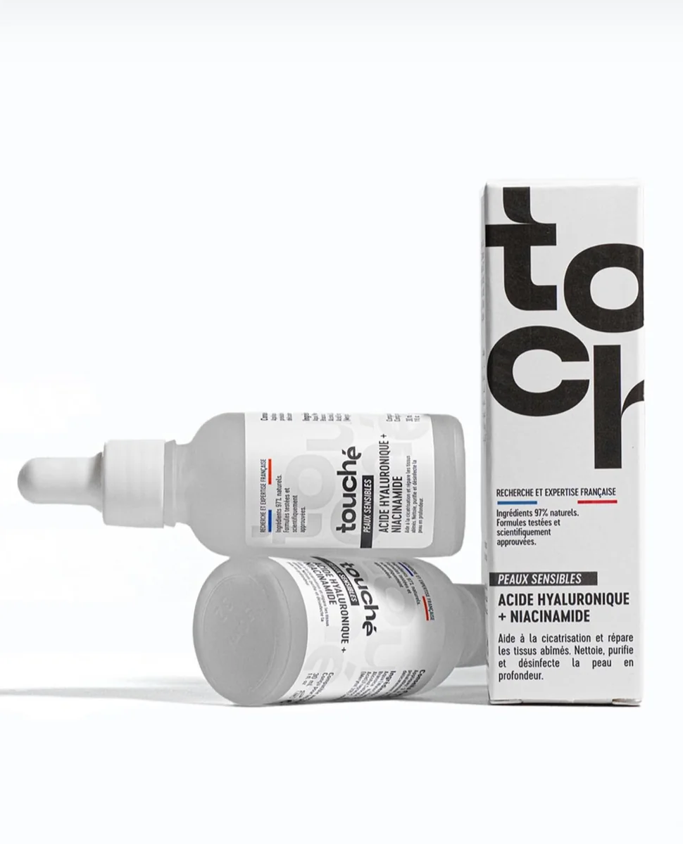 Touché Sérum Acide Hyaluronique + Niacinamide Peaux Sensibles